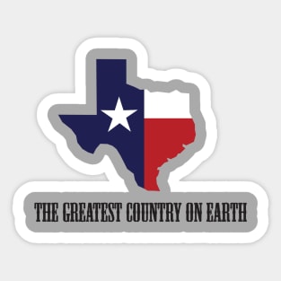 God Bless Texas Sticker